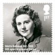 Britons of Distinction First Class stamp featuring Odette Hallowes